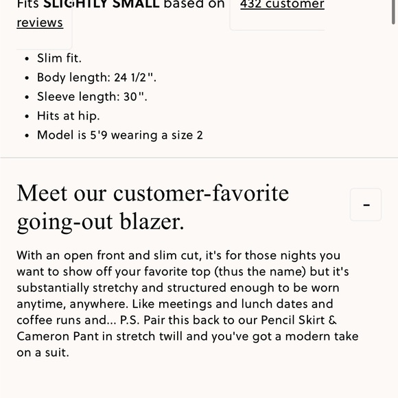 J Crew Going Out Blazers in Stretch Twill - Picture 5 of 6